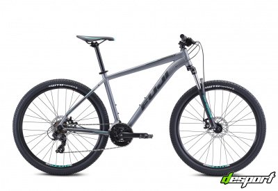 Велосипед Fuji 2023 MTB мод. Nevada 27.5 1.9 D  A2-SL р. 17 цвет серый металлик