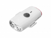TOPEAK HEADLUX DUAL USB RECHARGEABLE HELMET LIGHT FRONT:140 LMS/REAR:10 LMS, WHITE фонарь габаритный