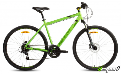 Велосипед Merida Crossway 10 Рама:L(55cm) Green/BlackGreen