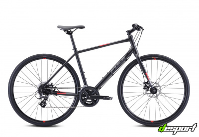 Велосипед Fuji 2021  FITNESS мод. ABSOLUTE 1.9 USA A2-SL р. 17 цвет чёрный металлик