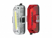 TOPEAK Aero USB 1W Combo, WhiteLite & RedLite kit, w/super bright COD LED  комплект фонарей