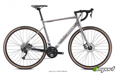 Велосипед Fuji 2023 GRAVEL  мод. JARI 2.5  A2-SL р. 52 цвет матовый серый