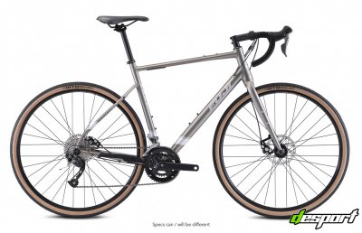 Велосипед Fuji 2023 GRAVEL  мод. JARI 2.5  A2-SL р. 52 цвет матовый серый