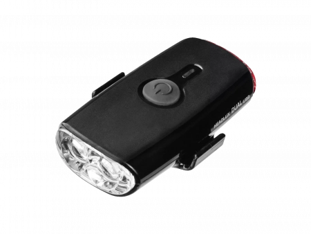 TOPEAK HEADLUX DUAL USB RECHARGEABLE HELMET LIGHT FRONT:140 LMS/REAR:10 LMS BLACK фонарь габаритный
