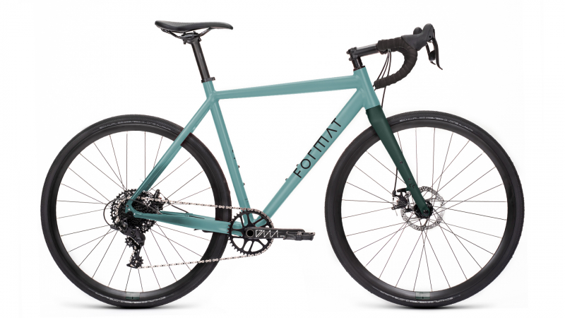 Велосипед FORMAT 2322 700C, размер 590, год: 2024, цвет: зеленый, артикул: ЦБ-00008087