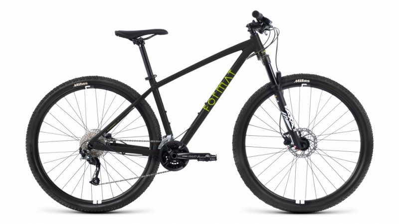 Велосипед FORMAT 1214 27,5, размер L, год: 2024, цвет: черный, артикул: ЦБ-00007938