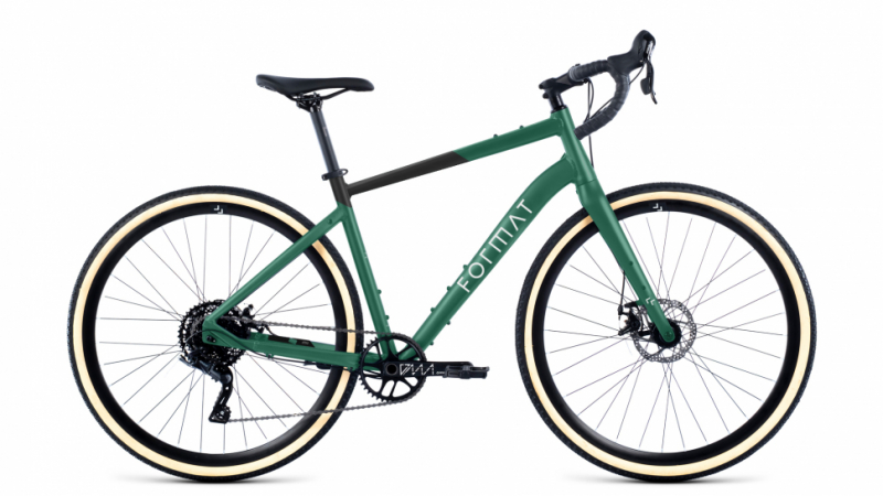 Велосипед FORMAT 1443 700C, размер L, год: 2024, цвет: зеленый, артикул: ЦБ-00008079